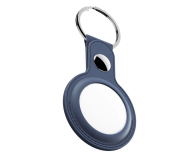 KeyBudz AirTag Keyring skórzane etui ochronne do AirTag cobalt blue IEOKBATCB - 1172145 - zdjęcie 2